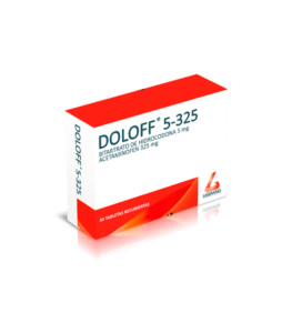 DOLOFF 5/325mg TABLETAS CAJA X 10