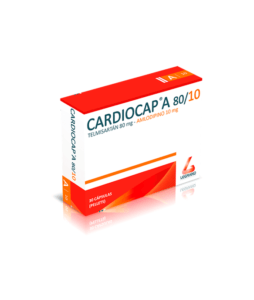 CARDIOCAP A 80/10mg CAPSULAS CAJA X 30