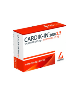 CARDIK IN 160/2,5mg TABLETAS CAJA X 30