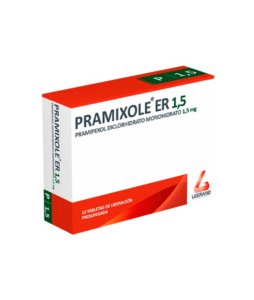 PRAMIXOLE ER 1,5mg TABLETAS CAJA X 10