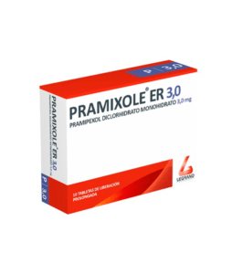 PRAMIXOLE ER 3mg TABLETAS CAJA X 10
