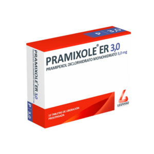 Pramixole ER liberación prolongada para tratamiento de Parkinson - Legrand