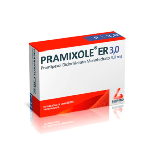 Pramixole ER liberación prolongada para tratamiento de Parkinson - Legrand