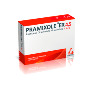 Pramixole ER liberación prolongada para tratamiento de Parkinson - Legrand
