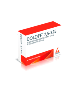 DOLOFF 7.5/325mg TABLETAS CAJA X 30
