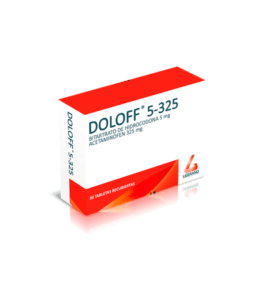DOLOFF 5/325mg TABLETAS CAJA X 30