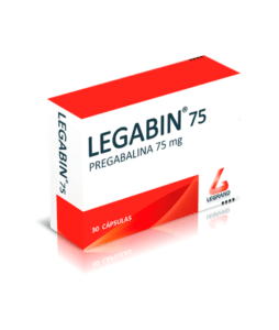 LEGABIN 75mg CAPSULAS CAJA X 30