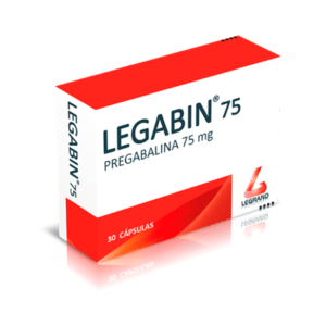 LEGABIN 75mg CAPSULAS CAJA X 30
