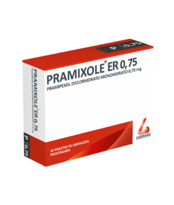 PRAMIXOLE ER 0,75mg TABLETAS CAJA X 10
