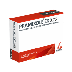 Pramixole ER liberación prolongada para tratamiento de Parkinson - Legrand