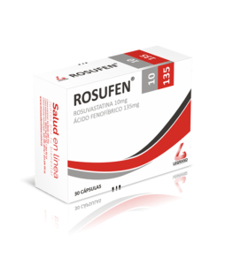 ROSUFEN 10/135mg X 30 CAPSULAS