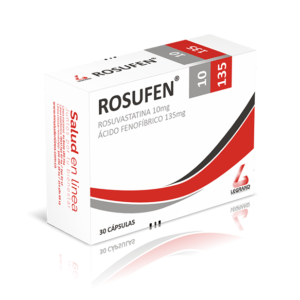 ROSUFEN 10/135mg X 30 CAPSULAS