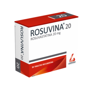 Rosuvina comprimidos para el control del colesterol y triglicéridos - Legrand