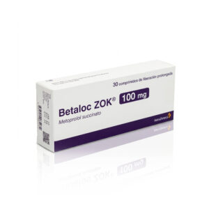 BETALOC ZOK 100 MG CAJA 30 TABLETAS