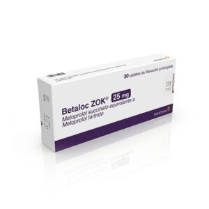 BETALOC ZOK 25 MG CAJA 30 TABLETAS