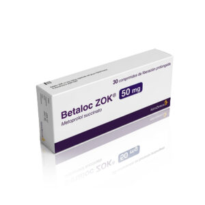 BETALOC ZOK 50 MG CAJA 30 TABLETAS