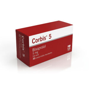 CORBIS 5 MG CAJA 30 TABLETAS RECUBIERTAS
