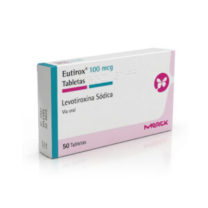 EUTIROX 100 MCG CAJA 50 TABLETAS