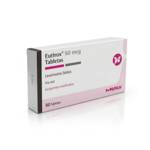 EUTIROX 50 MCG CAJA 50 TABLETAS
