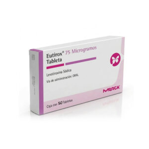 EUTIROX 75 MCG CAJA 50 TABLETAS