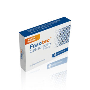 FAZOTEC 500 MG CAJA 12 CAPSULAS