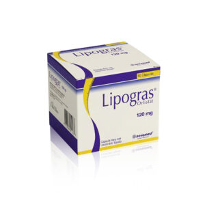 LIPOGRAS 120MG CAP CAJA X 60 (ORLISTAT)