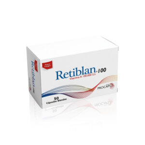 RETIBLAN 100 0 UI CAJA 50 CAPSULAS