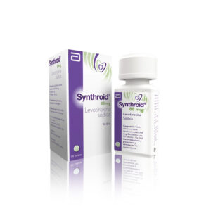 SYNTHROID 88 MCG FRASCO 90 TABLETAS