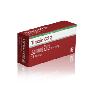 TIROXIN 62 MCG CAJA 50 TABLETAS