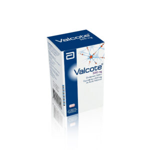 VALCOTE ER 500MG TAB LIB PROL CAJA X 30